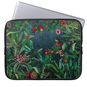 Fantastic Fabulous Midnight Rainforest Laptop Sleeve