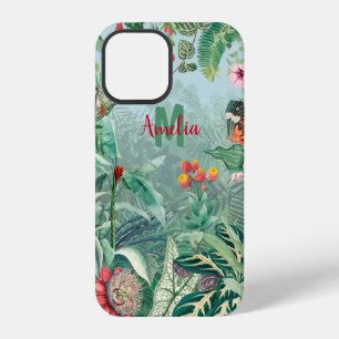 Fantastic Fabulous Tropics Rainforest Monogram iPhone 12 Case