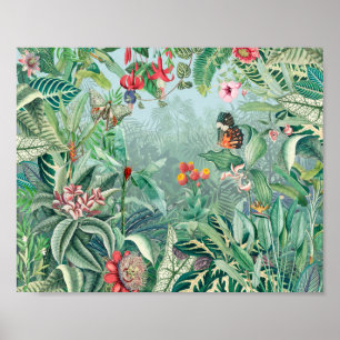 Fantastic Fabulous Tropics Rainforest Poster