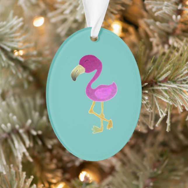 Fantastic Flamingo Ornament (Tree)