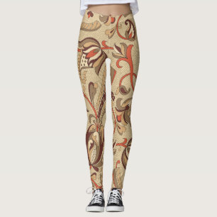 Fantastic Floral: Dreamy Seamless Pattern. Leggings