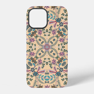 Fantastic flower ornament. Beautiful vintage patte iPhone 12 Case