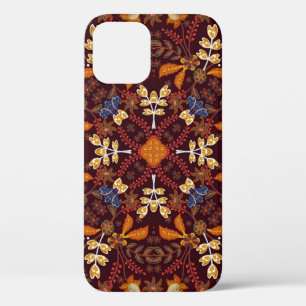 Fantastic Flower: Vintage Ornamental Design iPhone 12 Case