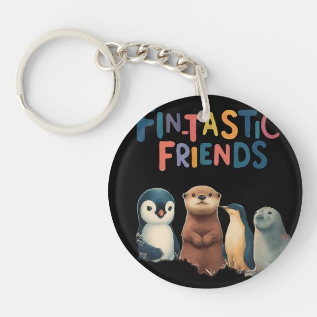 Fantastic friend  key ring (Front)