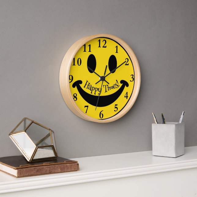 Fantastic Happy Times Wall Clock!  Clock (Office)