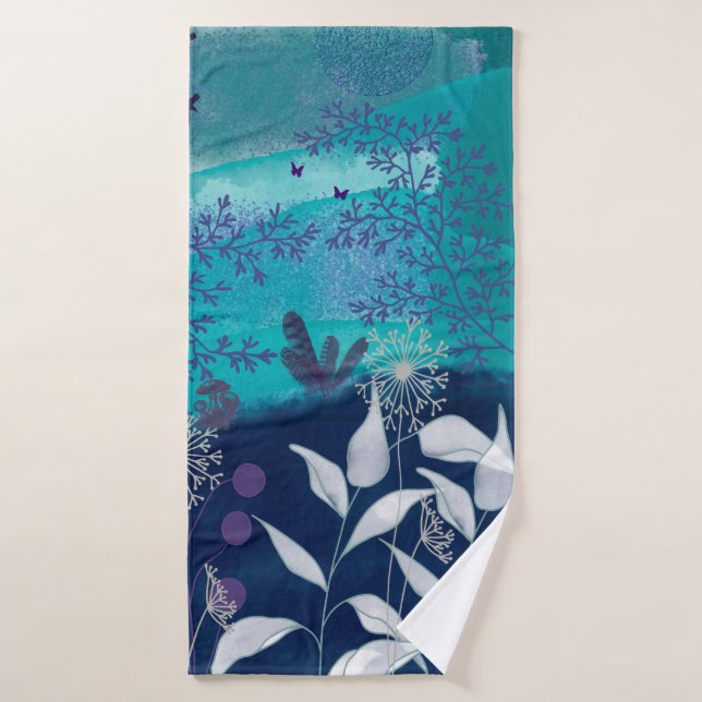 Fantastic landscape bath towel set (Bath Towel)