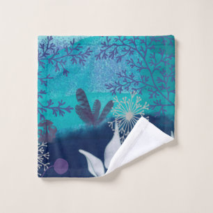 Fantastic landscape wash cloth
