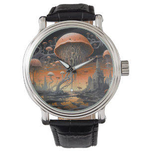 Fantastic landscapes with mystical characters watch