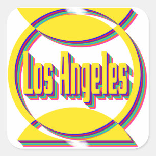 Fantastic Los Angeles 1 Sticker