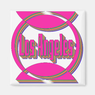 Fantastic Los Angeles 3 Magnet