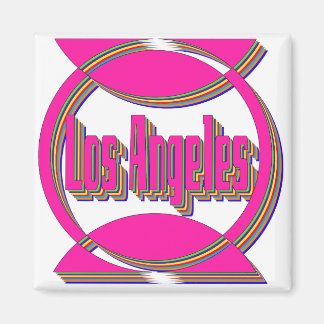 Fantastic Los Angeles 3 Magnet