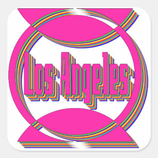 Fantastic Los Angeles 3 Sticker
