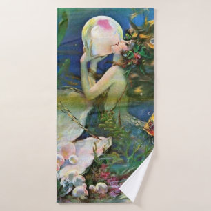 fantastic mermaid bath towel