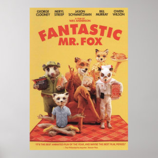 Fantastic Mr Fox Poster