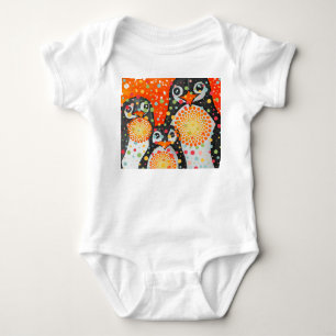 Fantastic Penguins Baby Bodysuit