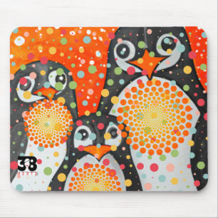 Fantastic Penguins Mouse Pad