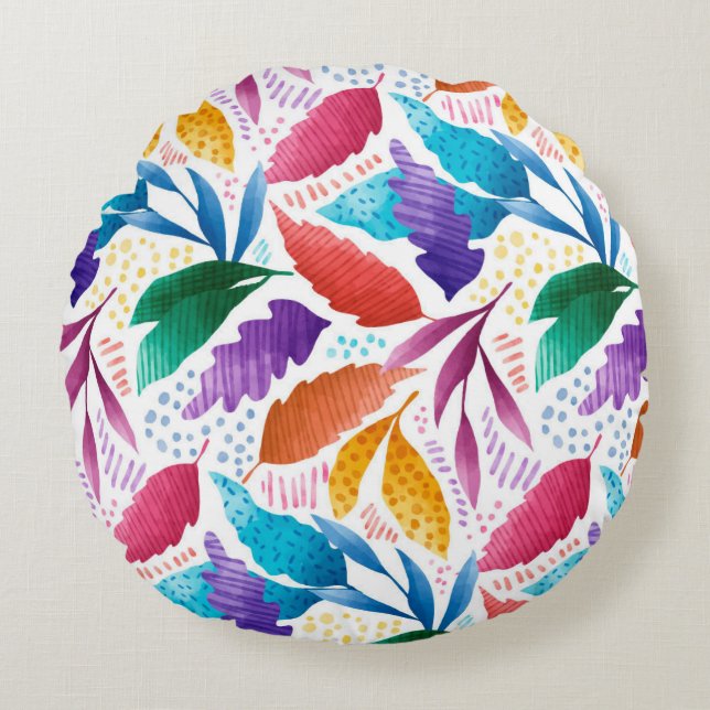 Fantastic Round Pillow (Front)