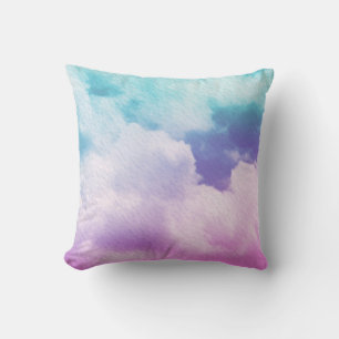 fantastic soft cloud with pastel gradient colour a cushion