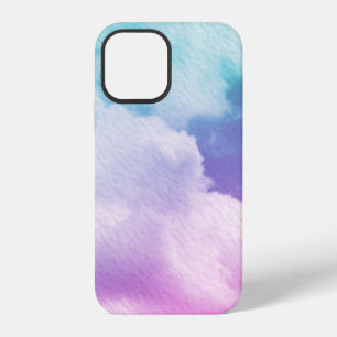 fantastic soft cloud with pastel gradient colour a iPhone 12 case