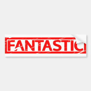 Fantastic Stamp Bumper Sticker