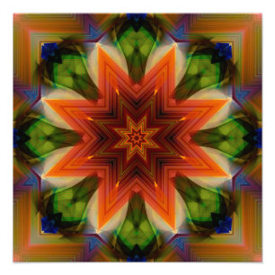 Fantastic Star  with a Border Photo Print