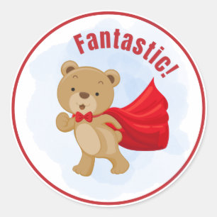 Fantastic! Super Bear Sticker