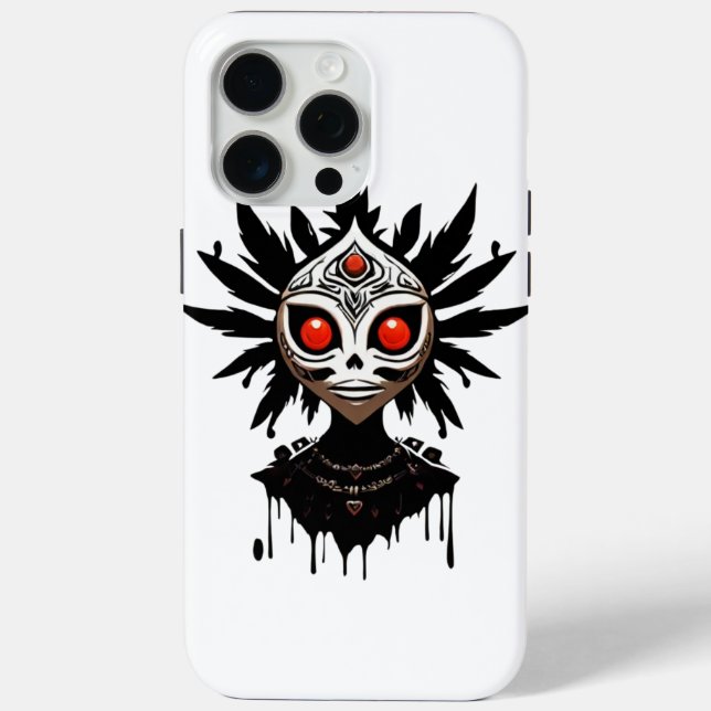 👹 Fantastic Tribal Mask🎭 Case-Mate iPhone Case (Back)