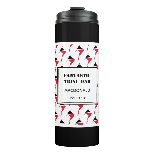 FANTASTIC TRINI  DAD THERMAL TUMBLER (Front)