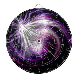 Fantastic violet light dartboard