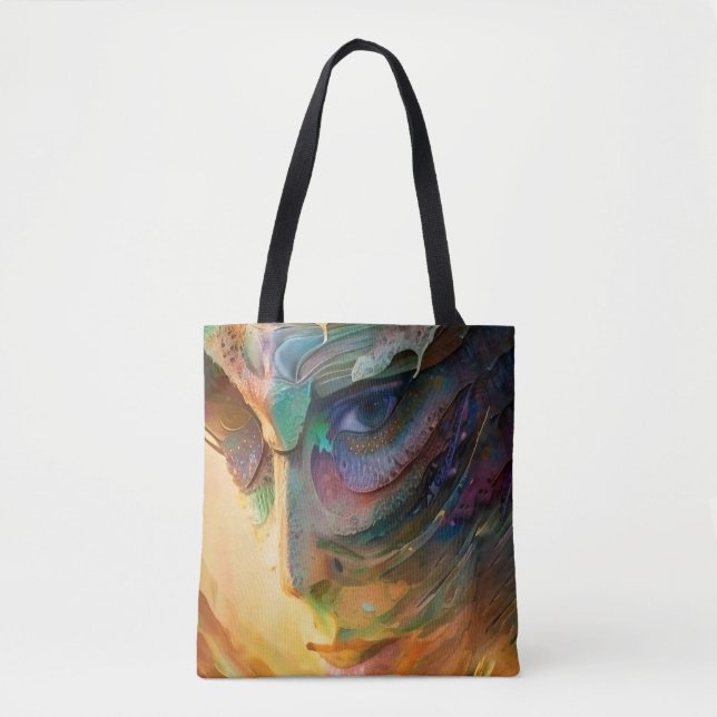 Fantastic woman portrait tote bag (Front)