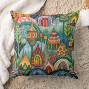 Fantastic World  designer cushion