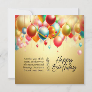 Fantastic Year Ahead Card