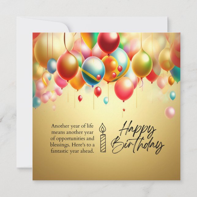 Fantastic Year Ahead Card (Front)