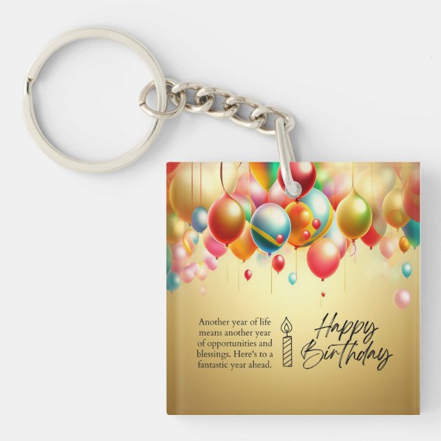 Fantastic Year Ahead Key Ring (Front)