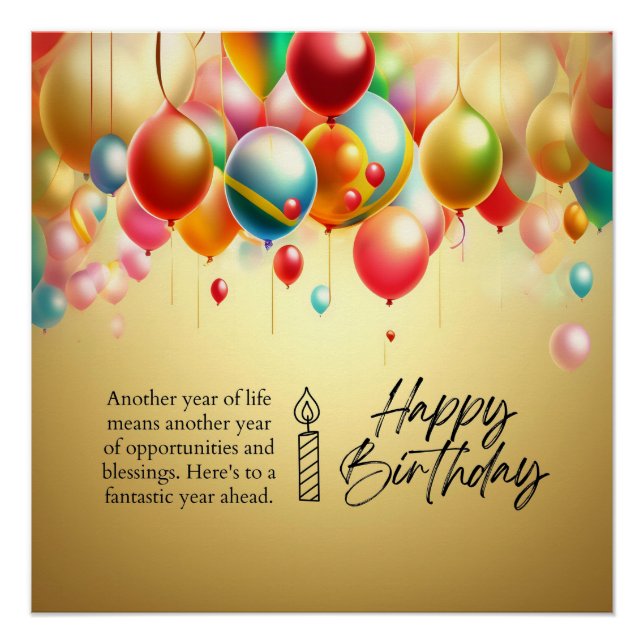 Fantastic Year Ahead Poster (Front)