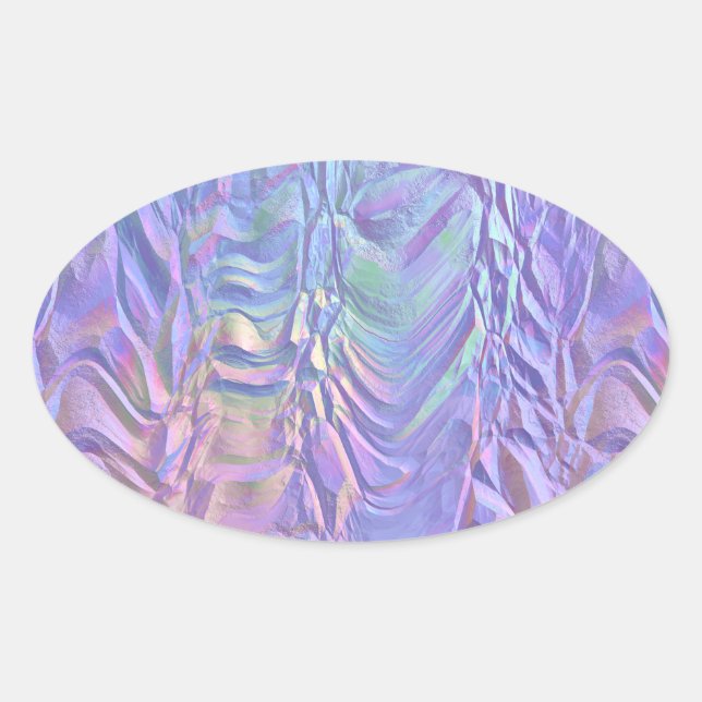 fantastica horizon : oval sticker (Front)