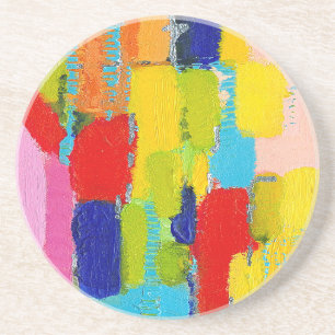 Fantastical Abstract Painting by Kris Taylor Coaster