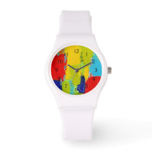 Fantastical Abstract Painting by Kris Taylor Watch