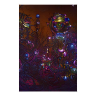 Fantasy 2025 - Ken Gauge Surreal Art Poster