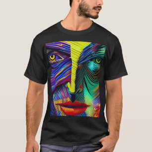 Fantasy abstract portrait T-Shirt