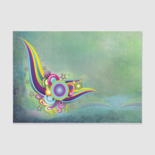 Fantasy Abstract Tissue Paper
