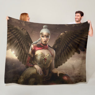 FANTASY ANGEL FLEECE BLANKET