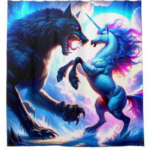 Fantasy Animals Shower Curtain