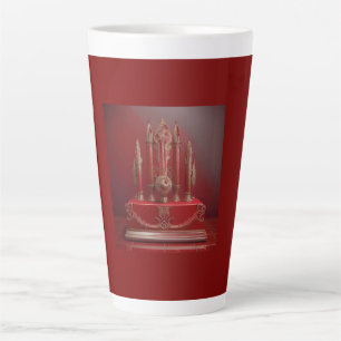 Fantasy Antique Fountain Pen Deskset Latte Mug