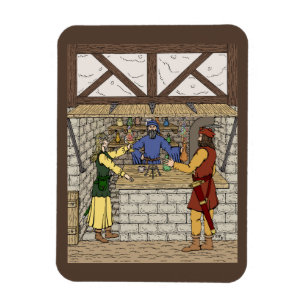 Fantasy Apothecary Shop Magnet