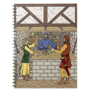 Fantasy Apothecary Shop Notebook