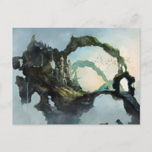 Fantasy Arabian Castle Postcard (Front)