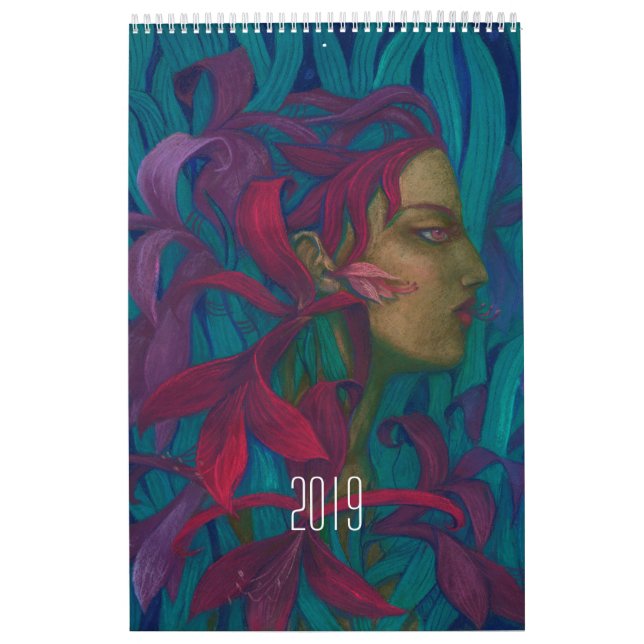 Fantasy Art by Clipso-Callipso / Julia Khoroshikh Calendar (Cover)