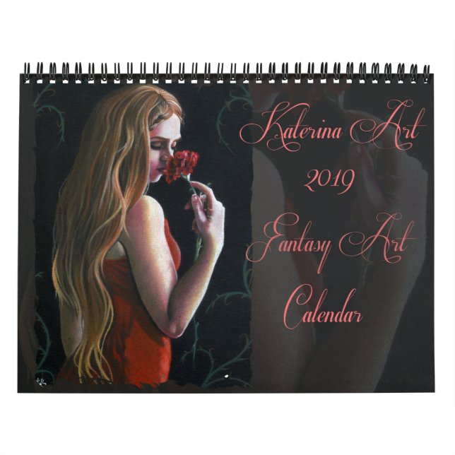 Fantasy Art Calendar 2019 Katerina Art (Cover)