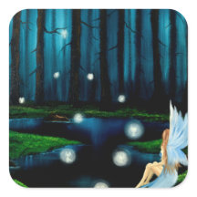 Fantasy Art Fairy Sticker